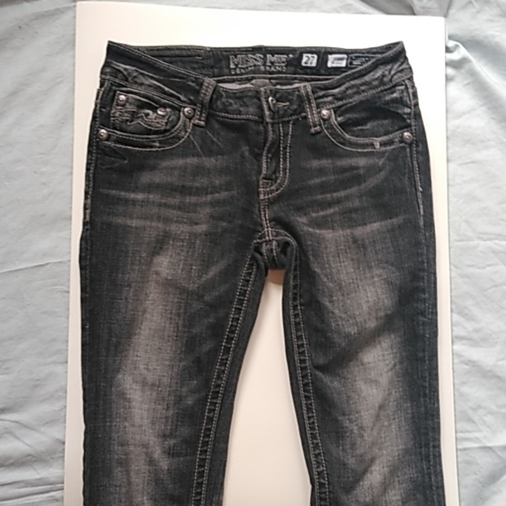 MISS ME grey skinny jeans